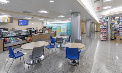 Family Health Pavilion café, located on the first floor at Lehigh Valley Hospital–Muhlenberg (south entrance)